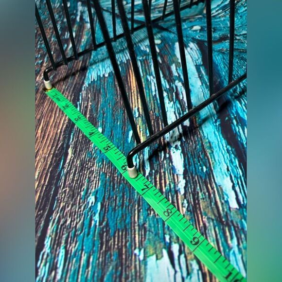 Desktop Organizer Wire Desk File Organizer Vertical Metal Stand up File Stand - Picture 5 of 5